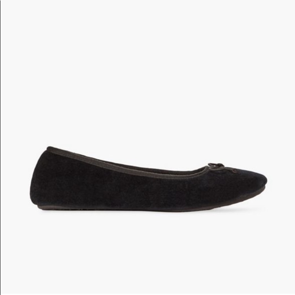 Sz 5-6 Llysha Ballerina Slippers-Black NIP - Picture 3 of 12